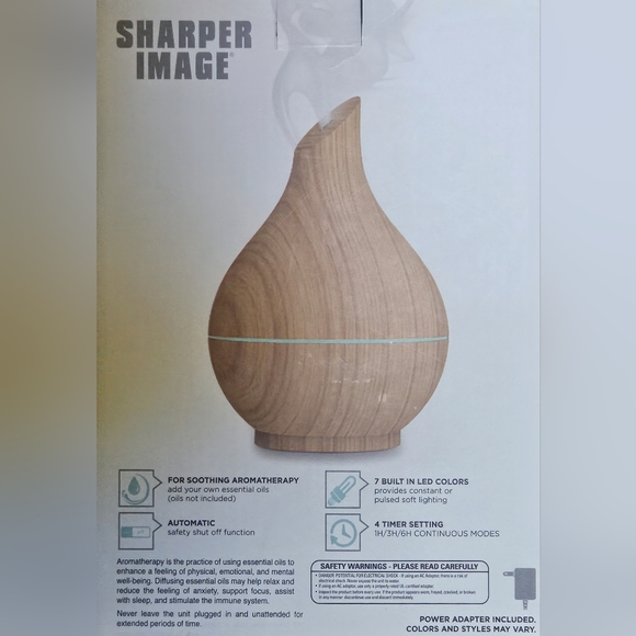 Sharper Image Ultrasonic Aromatherapy Diffuser - Picture 3 of 3